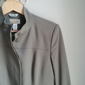 TALBOTS // Collarless Blazer